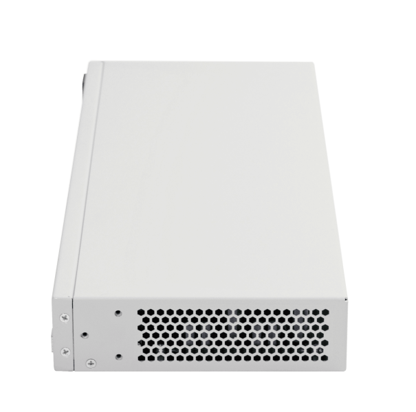 Ethernet-коммутатор MES1124MB, 24x10/100Base-T + 4x1G (SFP), L2, 220V AC/12V DC